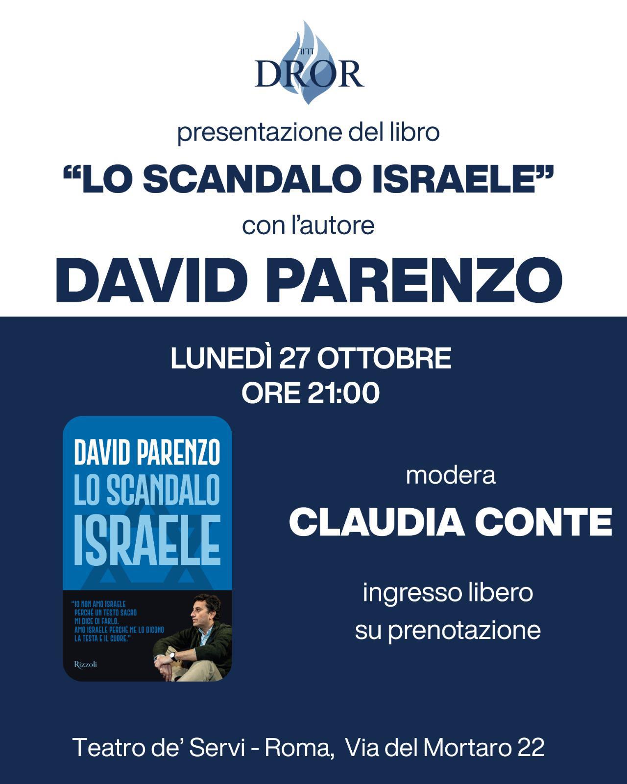Presentazione del libro: "Lo scandalo Israele"